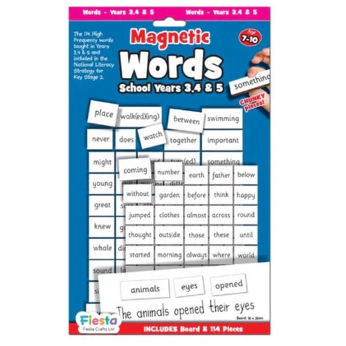 Fiesta - Magnetic Words - 7-10 year old 