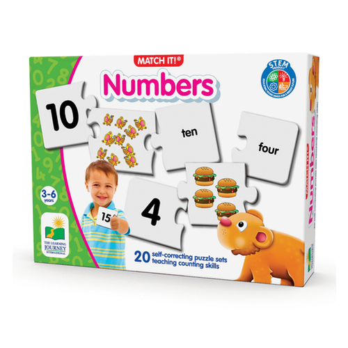 The Learning Journey - Match it - Numbers