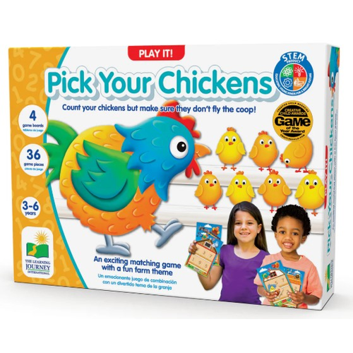 The Learning Journey - Play It-  Pick your Chickens Game
