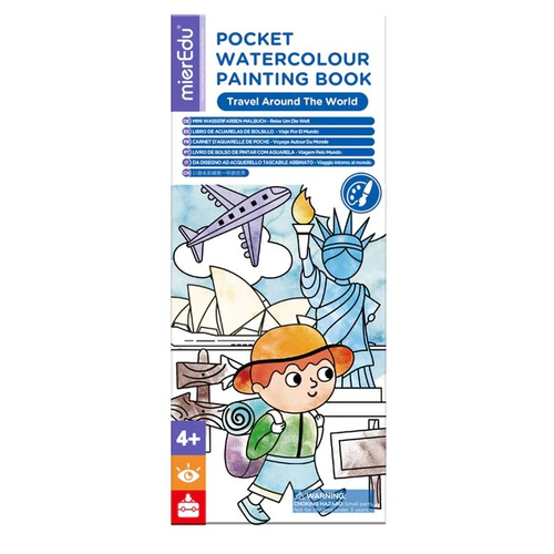 Mieredu - Pocket Water Coloring  Book - Travel
