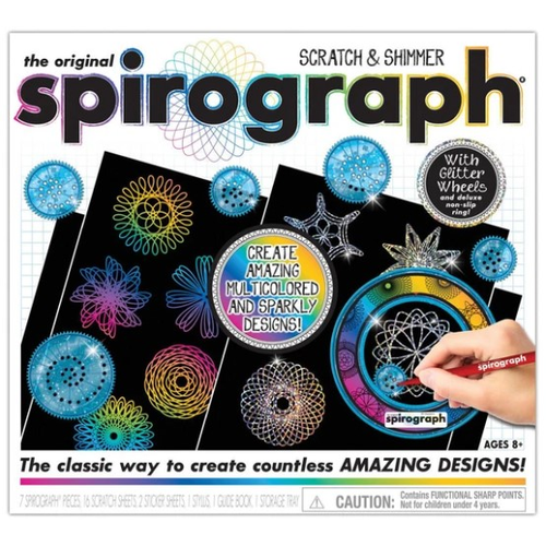 Spirograph Scratch & Shimmer