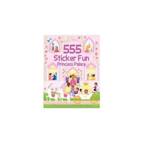 555 Sticker Fun Princess Palace -Susan Mayes-  Activity Book 
