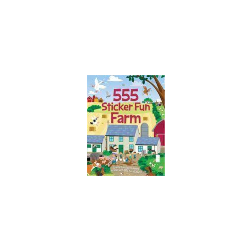 555 Sticker Fun Farm - Joshua George - Activity Book 