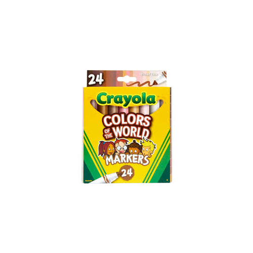 Crayola - Colors of the World Markers 24pk