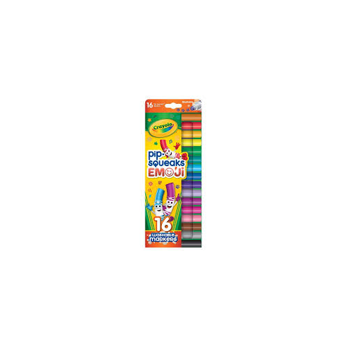 Crayola-  Pipsqueaks Emoji Markers - 16 Pack 