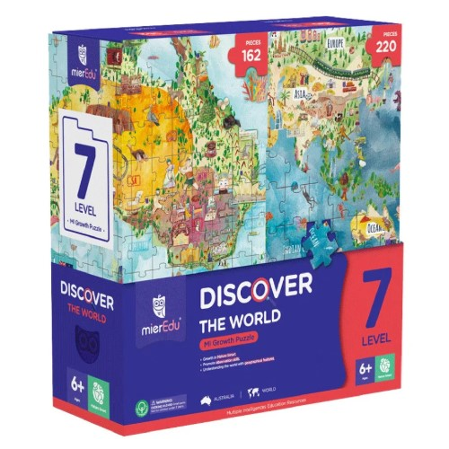 Mieredu- Growth Puzzle Level 7 - Discover the World - Australia 