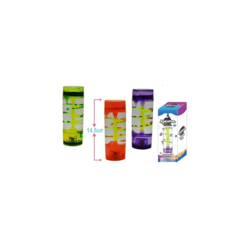 Hydraflux - Spiral Liquid Timer Assorted Colours 14.5cm