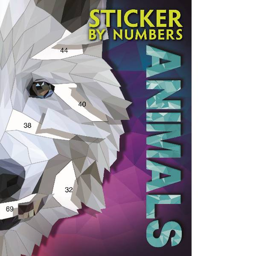 Sticker By Numbers Animals- Activity Book 