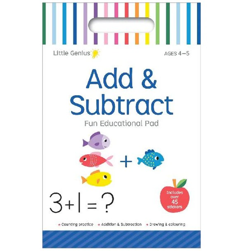 Little Genius - Add & Subtract activity pad