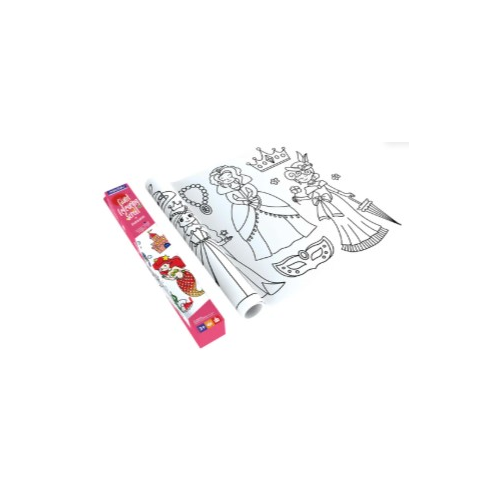 Mieredu - Giant Colouring Scroll - Princess