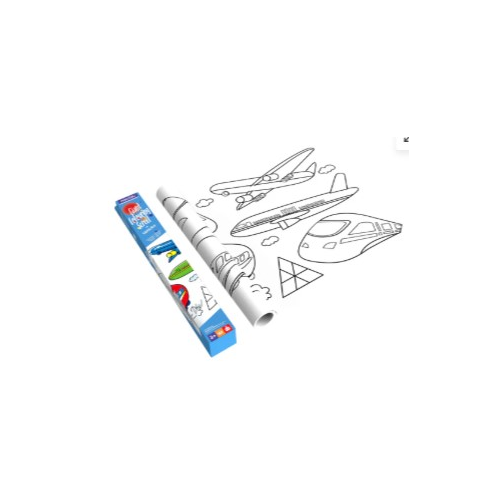 Giant Colouring Scroll - Vehicles