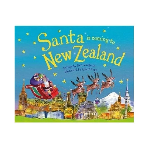 Santa is Coming to New Zealand -  Picture Book