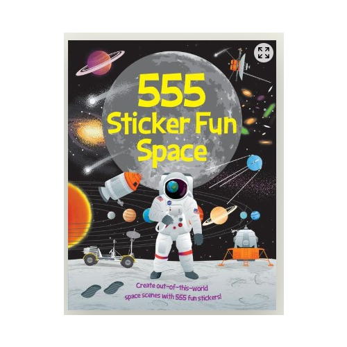 555 Sticker Fun Space - Activity Book 