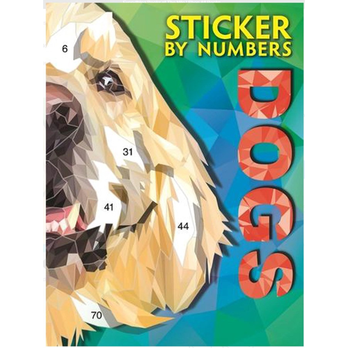 Sticker By Numbers Dogs