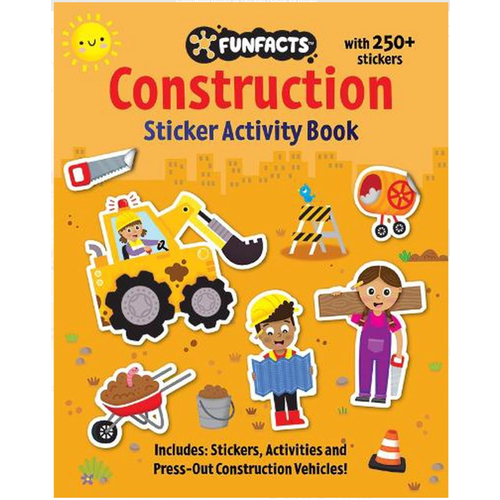 Construction Sticker Activity Book