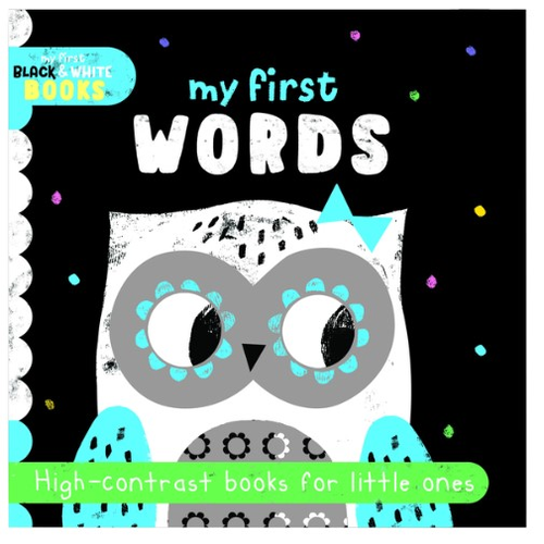 Black and White - First Words Board Book 
