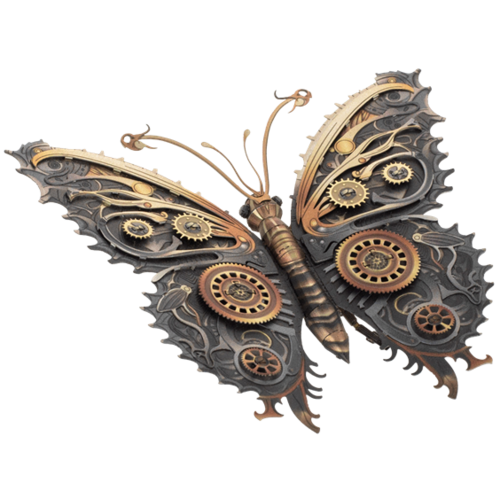 Metal Earth - Steampunk Butterfly