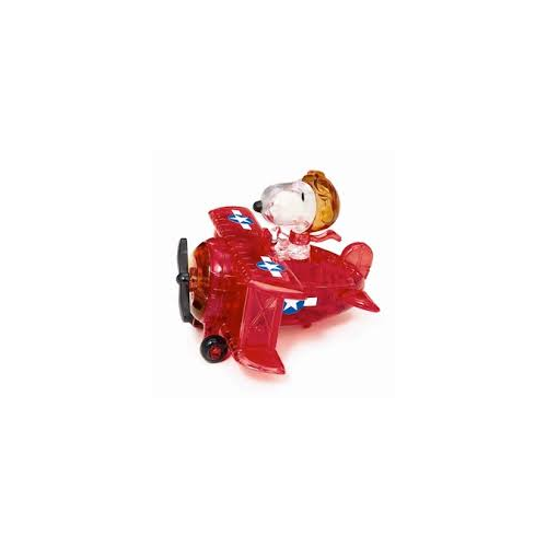 BePuzzled - 3D Crystal Puzzle - Snoopy Red Baron 