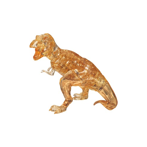 BePuzzled - 3D -Crystal Puzzle - T-Rex Brown 