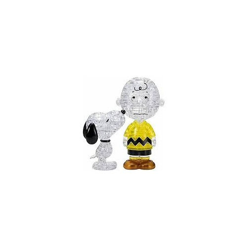 BePuzzled - 3D-Crystal Puzzle - Snoopy & Charlie Brown