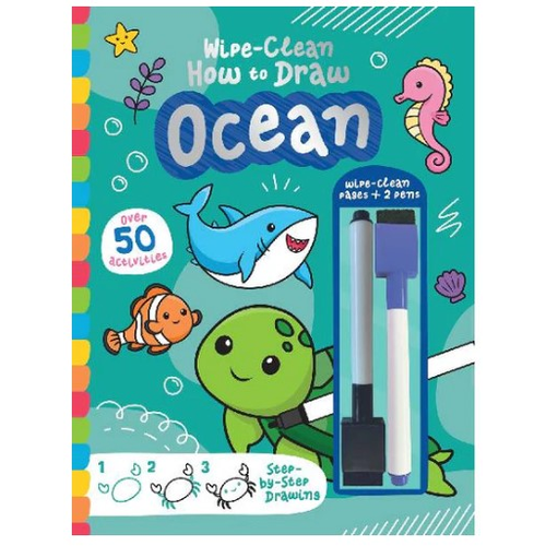Wipe Clean How To Draw Ocean