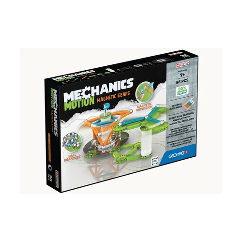 Geomag-  Mechanics Motion Recycled 2Magnetic Gears - 96 Pieces