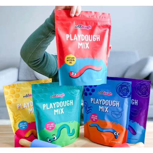 Wild Dough Playdough Mix - Assorted Colours