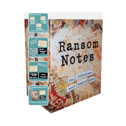 Ransom Notes-  The Ridiculous Word Magnet (ADULT)