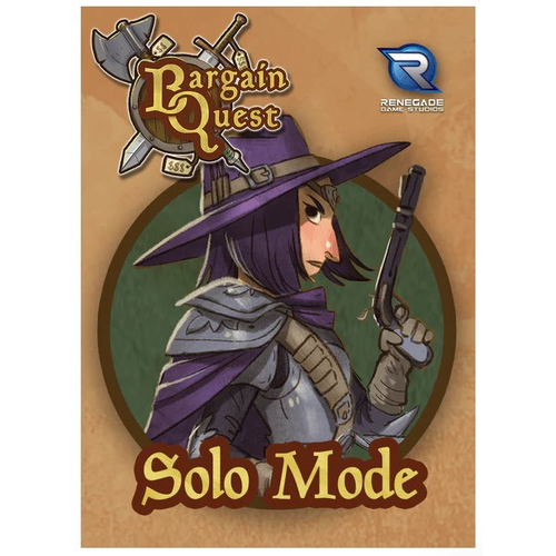 Renegade Game Studios- Bargin quest - solo mode expansion pack- Adult
