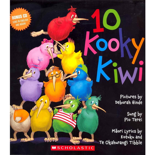 10 Kooky Kiwi Book & CD