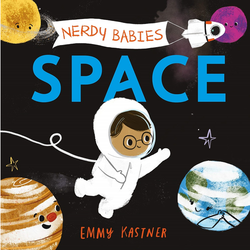 Nerdy Babies Space Board Book