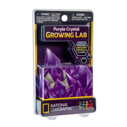 Nat Geo Crystal Growing Powder Purple