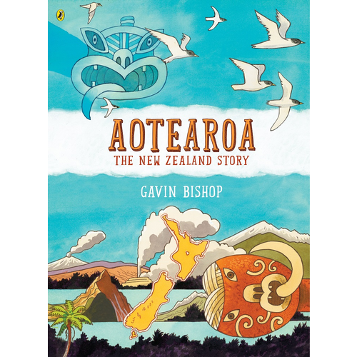 Aotearoa The New Zealand Story - Gavin Bishop - Hardback 