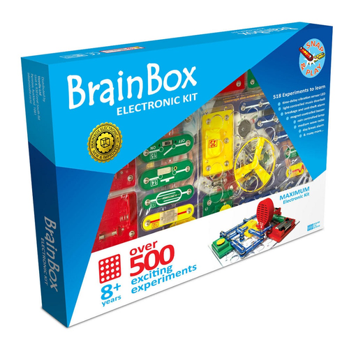 Brain Box - Maximum Electronic - 500plus Experiment kit 