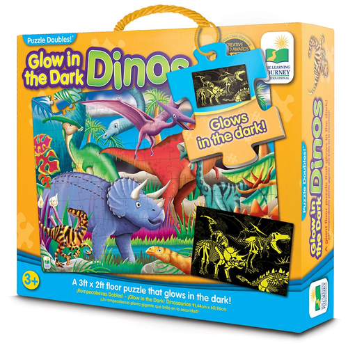 Puzzle Double Glow In The Dark Dino