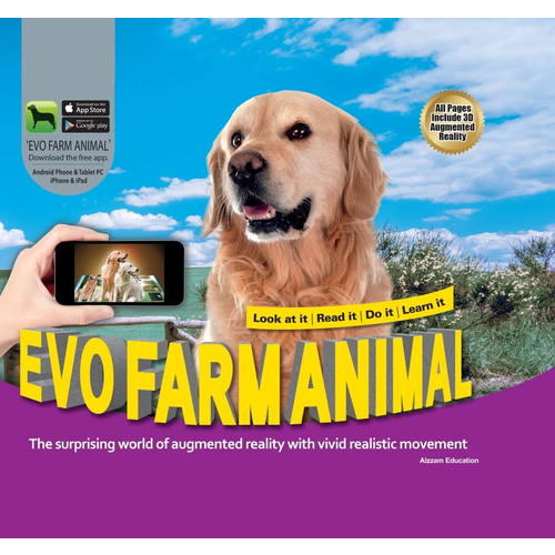 Evo Farm Animal - Augmented Reality Books