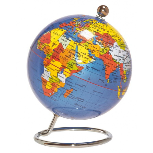 Blue Desk Globe Small 10cm