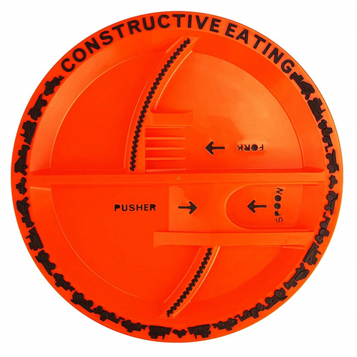 Constructive Eating - Construction Plate