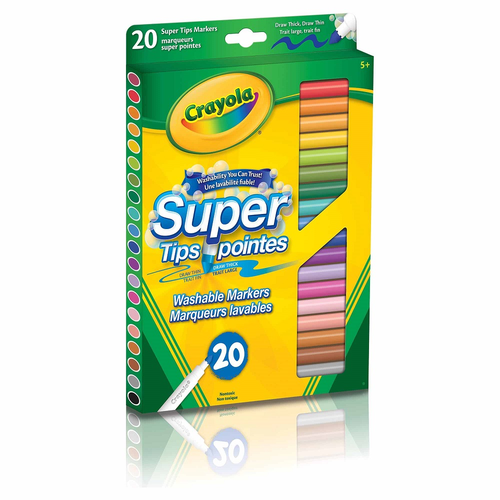Crayola 20 Super Tip Markers