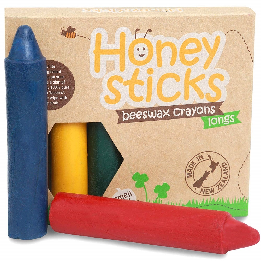 Honey Sticks Crayons Longs - Arts & Craft-Crayons, Chalk & Paint