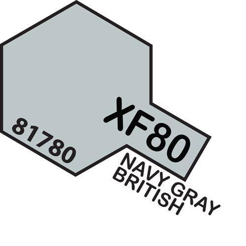 XF80 ACRYLIC 10ML ROYAL GRAY