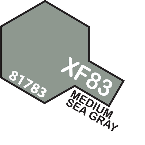 XF83 ACRYLIC 10ML MEDIUM SEA GRAY 2 RAF