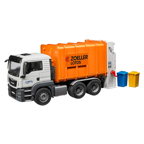 Bruder MAN Rear Loading Garbage Truck