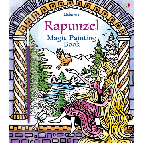 Rapunzel Magic Painting Book