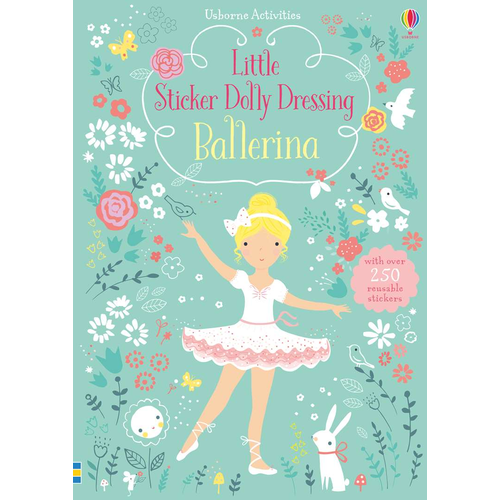 Ballerina (Usborne Little Sticker Dolly Dressing)