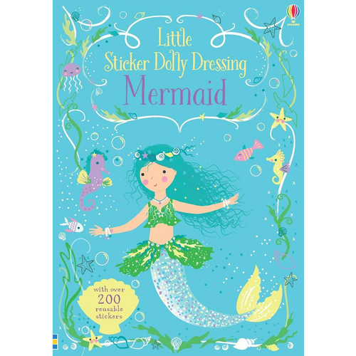 Mermaid (Usborne Little Sticker Dolly Dressing)