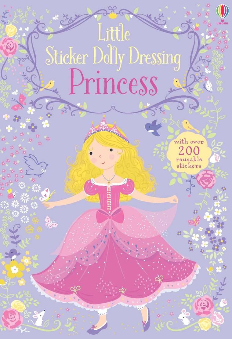 usborne sticker dolly books