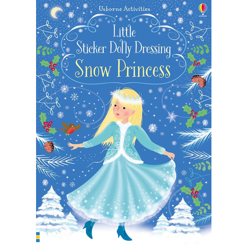 Snow Princess (Little Sticker Dolly Dressing)