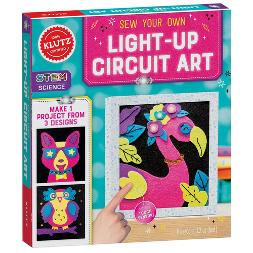 Klutz Sew Your Own Light-Up Circuit Art