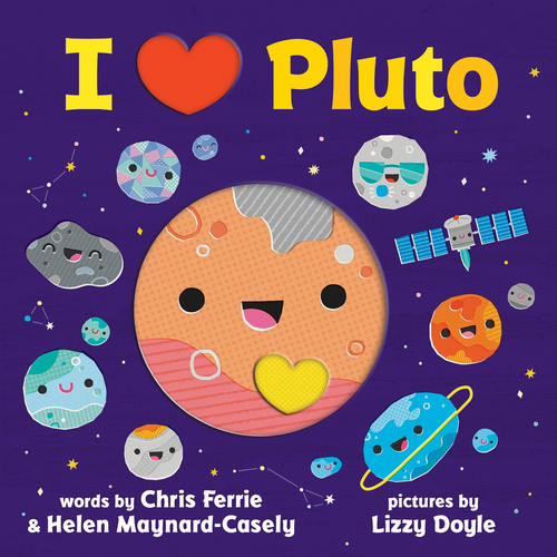I Heart Pluto Board Book